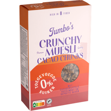 Jumbo's Crunchy Muesli Cacao Chunks 400 g