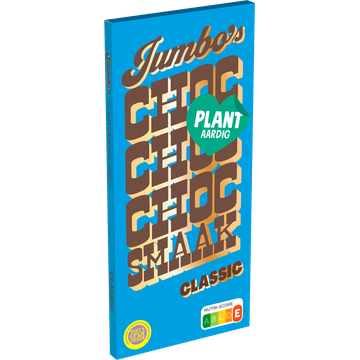 Jumbo's Vegan Chocoladereep Melk 100 g