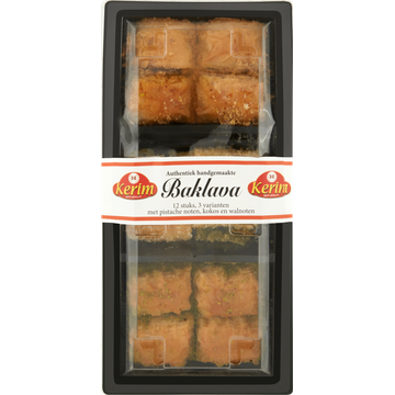Kerim Authentiek Handgemaakte Baklava 12 Stuks
