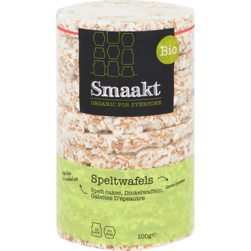 Smaakt Speltwafels Biologisch 100 g