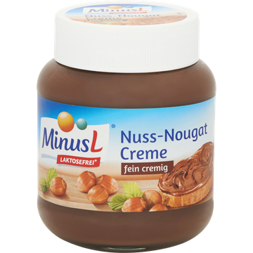 MinusL Nuss-Nougat Creme 400 g