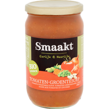 Smaakt Biologisch Tomaten-Groentesoep 680 g