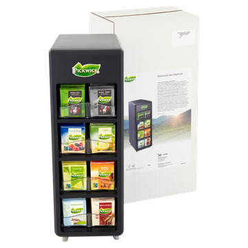 Pickwick Thee Dispenser met 8 Vakken