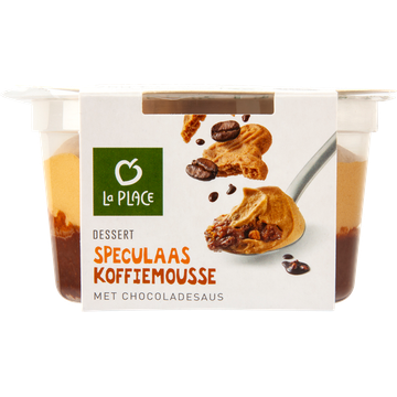 La Place Dessert Speculaas Koffiemousse met Chocoladesaus 75 g