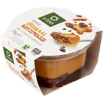La Place Dessert Speculaas Koffiemousse met Chocoladesaus 75 g