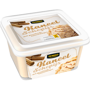 Jumbo Kaneel Schepijs met Gesuikerde Kaneelstukjes 446 g