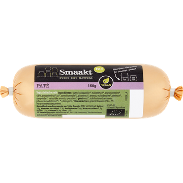 Smaakt Bio Paté 150 g