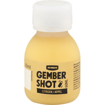 Jumbo Gember (25%) Shot Citroen / Appel 60 ML