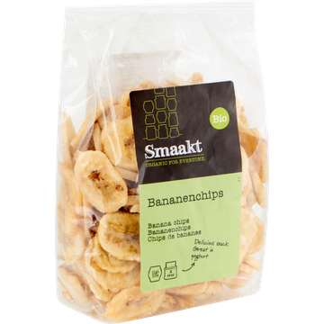 Smaakt Bananenchips Biologisch 250 g
