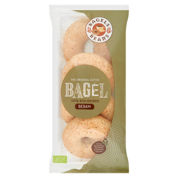 Bagels & Beans - Sesam Bagel - 4 Stuks