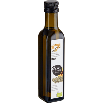 Raw Organic Food Zonnebloemolie Organic 250 ml