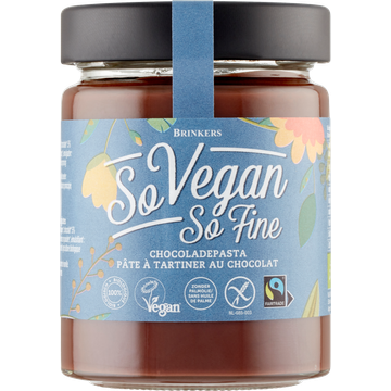 Brinkers So Vegan So Fine Chocoladepasta 270 g