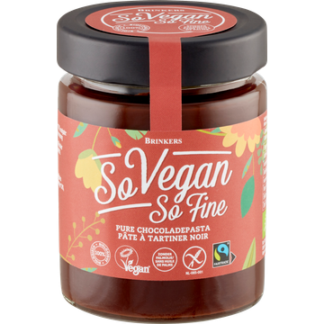 Brinkers So Vegan So Fine Pure Chocoladepasta 270 g