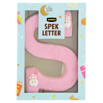 Jumbo Spek Letter S 60 g
