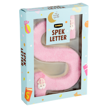 Jumbo Spek Letter S 60 g