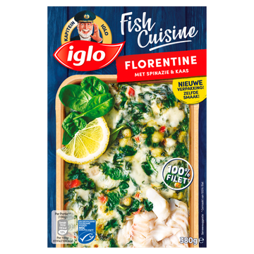 Iglo Fish Cuisine Florentine 380 g