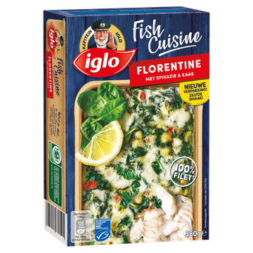 Iglo Fish Cuisine Florentine 380 g