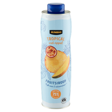 Jumbo Fruitsiroop Tropical met Appel 750 ml