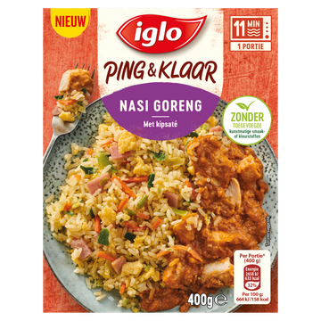 Iglo Ping & Klaar Nasi 400 g