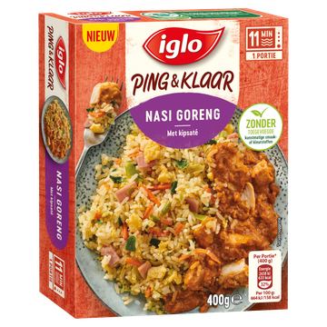 Iglo Ping & Klaar Nasi 400 g