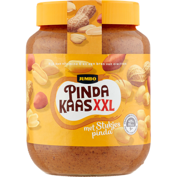 Jumbo Pindakaas XXL met Stukjes Pinda 825 g
