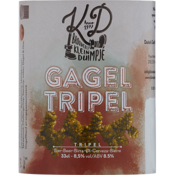Klein Duimpje - Gagel Tripel - Fles - 330ML