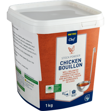 Metro Chef Stock Powder Chicken Bouillon 1 KG