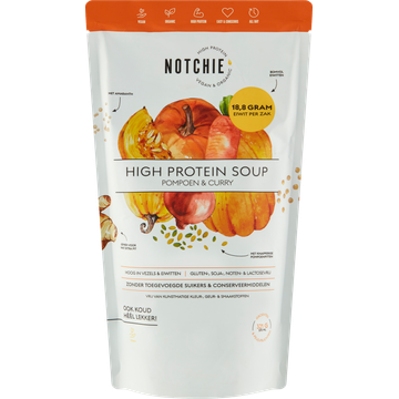 NOTCHIE High Protein Soup Pompoen & Curry 570 ml