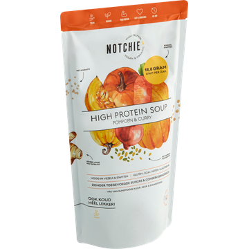 NOTCHIE High Protein Soup Pompoen & Curry 570 ml