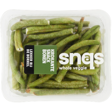 Snaqs Whole Veggie Krokante Snack Bonen 40 g