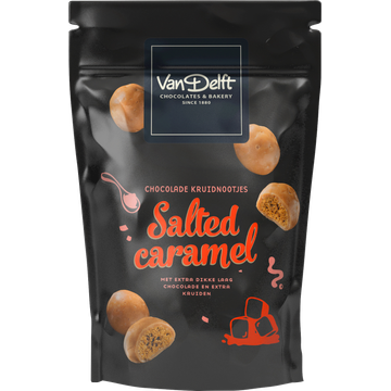 Van Delft Chocolade Kruidnootjes Salted Caramel 170 g