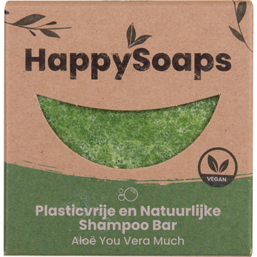 HappySoaps - Shampoo Bar - Aloë You Vera Much 1 x 70 g