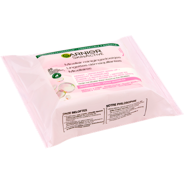 Garnier SkinActive Micellair Reinigingsdoekjes 25 Stuks