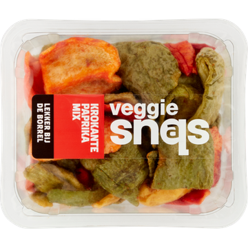Snaqs Veggie Krokante Paprika Mix 50 g