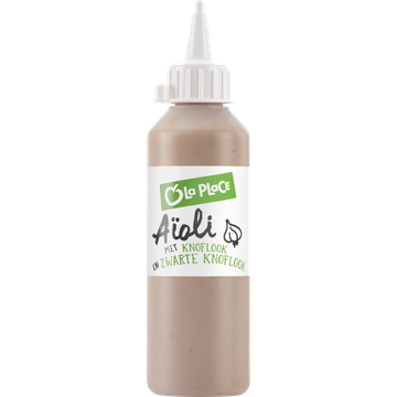 La Place AÃ¯oli met Knoflook en Zwarte Knoflook 250 ml