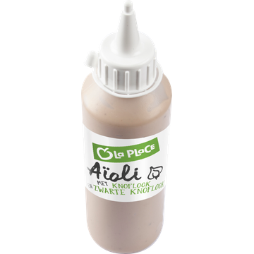 La Place AÃ¯oli met Knoflook en Zwarte Knoflook 250 ml