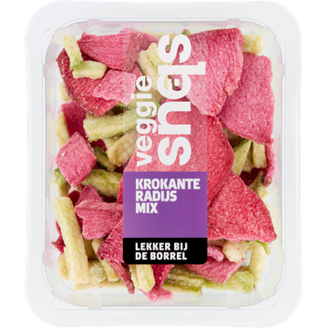 Snaqs Veggie Krokante Radijs Mix 55 g