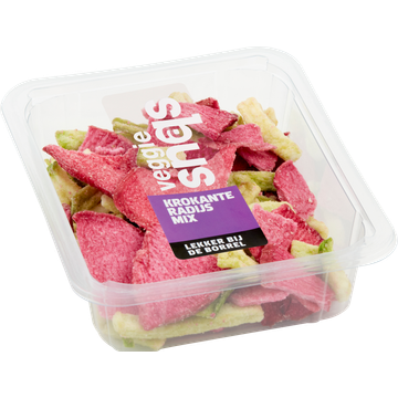 Snaqs Veggie Krokante Radijs Mix 55 g