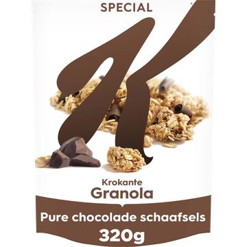 Kellogg's Special K Krokante Granola pure chocolade ontbijtgranen 320 g