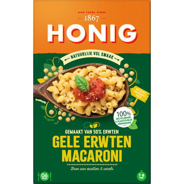 Honig Macaroni Erwten 500 g
