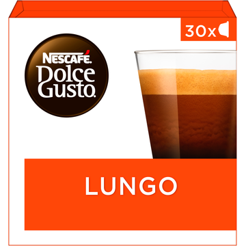 NESCAFÉ Dolce Gusto, Koffiecapsules Lungo, 30 cups, 168 gr