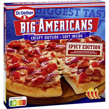 Dr. Oetker Big Americans Pizza Spicy Edition 445 g