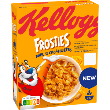 Kellogg's Frosties Honey & Peanuts 375 g