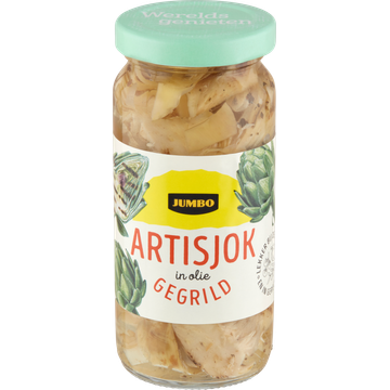 Jumbo Gegrilde Artisjok in Olie 230 g