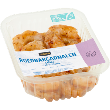Jumbo Roerbakgarnalen Chili Gemarineerd ca. 190 g