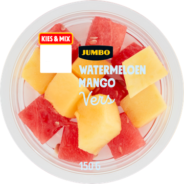 Jumbo Fruitstukjes Watermeloen & Mango 150 g