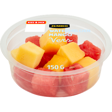 Jumbo Fruitstukjes Watermeloen & Mango 150 g