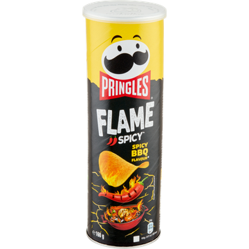 Pringles Flame Spicy BBQ Chips 160 g