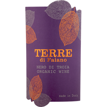 Terre di Faiano - Nero di Troia - Biologisch - 750ML