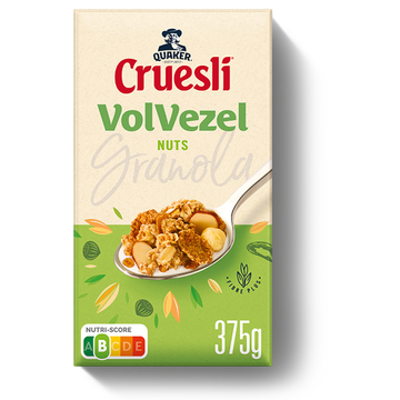 Quaker Cruesli Volvezel Noten 375 gr